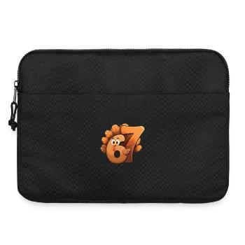 Turkey 6 Thanksgiving Mascot - Laptop bag 15" - black - Front