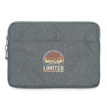 December 1981 - Laptop bag 15" - heather grey - Front
