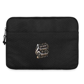 Personalization profession - my camouflage as a musician - Laptop bag 15" - black - Front