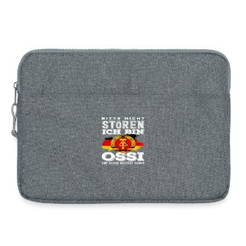 Ne vous embêtez pas à dire que la RDA est fière - Sacoche pour ordinateur portable 15 pouces - gris chiné - Devant