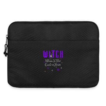 Hexe Witch Woman In Total Control Of Herself - Laptoptasche 15" - Schwarz - Vorne