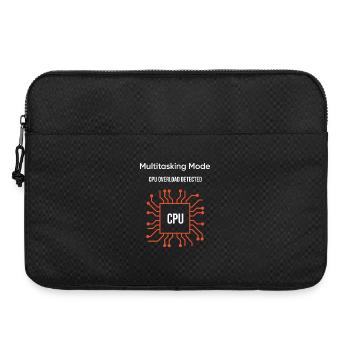 Multitasking Mode – CPU Overload Detected - Laptop bag 15" - black - Front