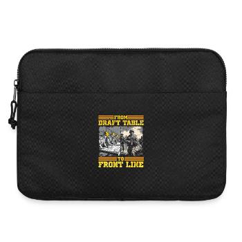Military Mechanic - Laptop bag 15" - black - Front