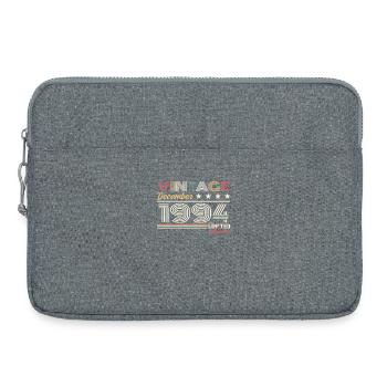Geschenk Dezember 1994 - Laptoptasche 15" - Grau meliert - Vorne