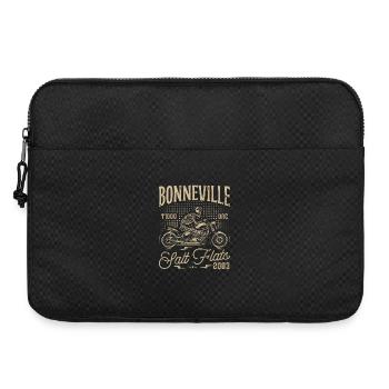 Bonneville Salt Flats Motorrad Geburtstag 2003 - Laptoptasche 15" - Schwarz - Vorne