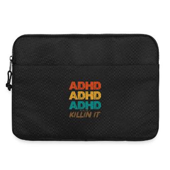 ADHD Power Color Stacking - Laptop bag 15" - black - Front