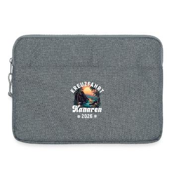 Kanaren Kreuzfahrt 2026 - Laptoptasche 15" - Grau meliert - Vorne