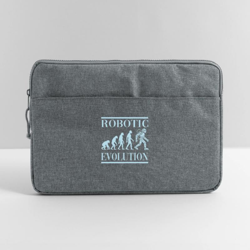 Robot Évolution Progrès Avenir Humain Sacoche pour ordinateur portable 15 pouces
