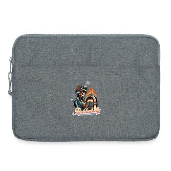 Rock and Roll Always and Forever Rockabilly 2025 - Laptoptasche 15" - Grau meliert - Vorne