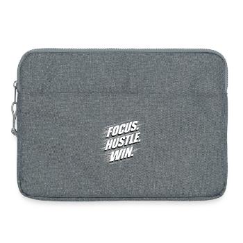 Focus Hustle Win-Grafik - Laptoptasche 15" - Grau meliert - Vorne