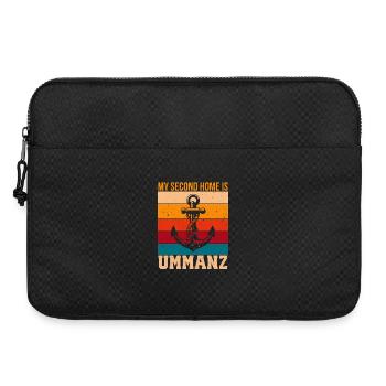 Vacances à la mer Baltique MA DEUXIÈME MAISON EST UMMANZ - Sacoche pour ordinateur portable 15 pouces - noir - Devant