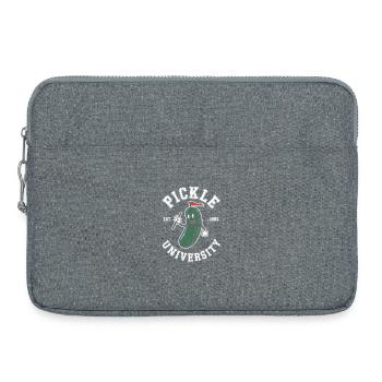 Pickle University Est 1892 Campus Humour - Sacoche pour ordinateur portable 15 pouces - gris chiné - Devant