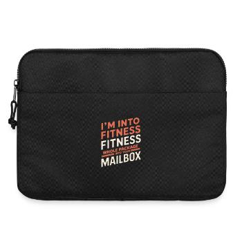 Je suis dans la forme physique Bureau de poste Postier Facteur - Sacoche pour ordinateur portable 15 pouces - noir - Devant