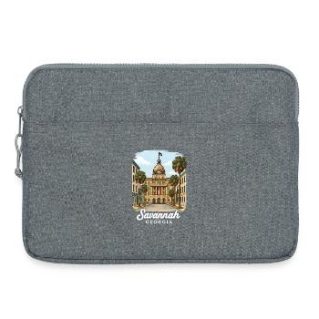 Savannah Georgia - Laptoptasche 15" - Grau meliert - Vorne