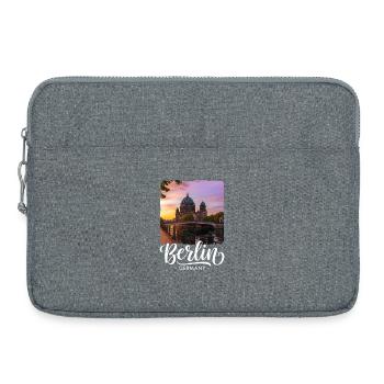 Berlin - Laptop bag 15" - heather grey - Front