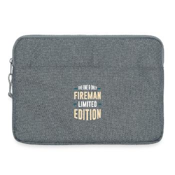 Einziger Feuerwehrheld Limited Edition - Laptoptasche 15" - Grau meliert - Vorne
