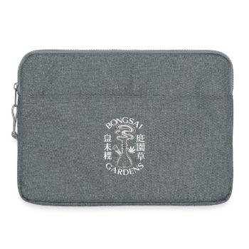 Bong Bongsai Water Pipe Zen Shirt - Laptop bag 15" - heather grey - Front