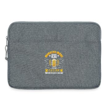 Journeyman Skilled Worker Trainee Examination - Laptop bag 15" - heather grey - Front