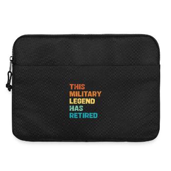 This Military Legend Retired - Laptoptasche 15" - Schwarz - Vorne