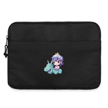 Princesse Dragon Bande Dessinée - Sacoche pour ordinateur portable 15 pouces - noir - Devant