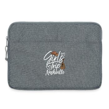 Voyage entre filles Nashville - Sacoche pour ordinateur portable 15 pouces - gris chiné - Devant