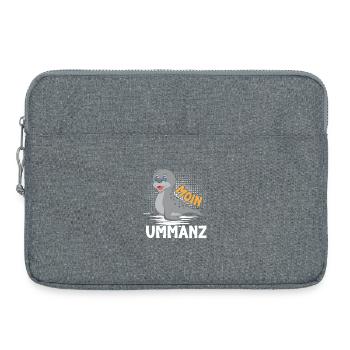Île Ummanz MOIN UMMANZ Mer Baltique Vacances Drôle - Sacoche pour ordinateur portable 15 pouces - gris chiné - Devant