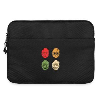 Santa Claus Christmas Tree Christmas - Laptop bag 15" - black - Front