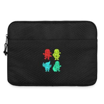 Santa Claus Christmas Tree Christmas - Laptop bag 15" - black - Front