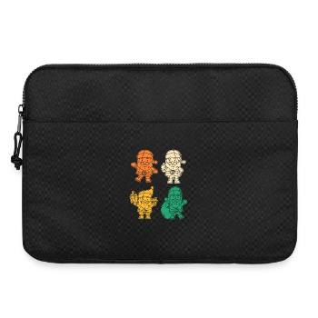 Santa Claus Christmas Tree Christmas - Laptop bag 15" - black - Front