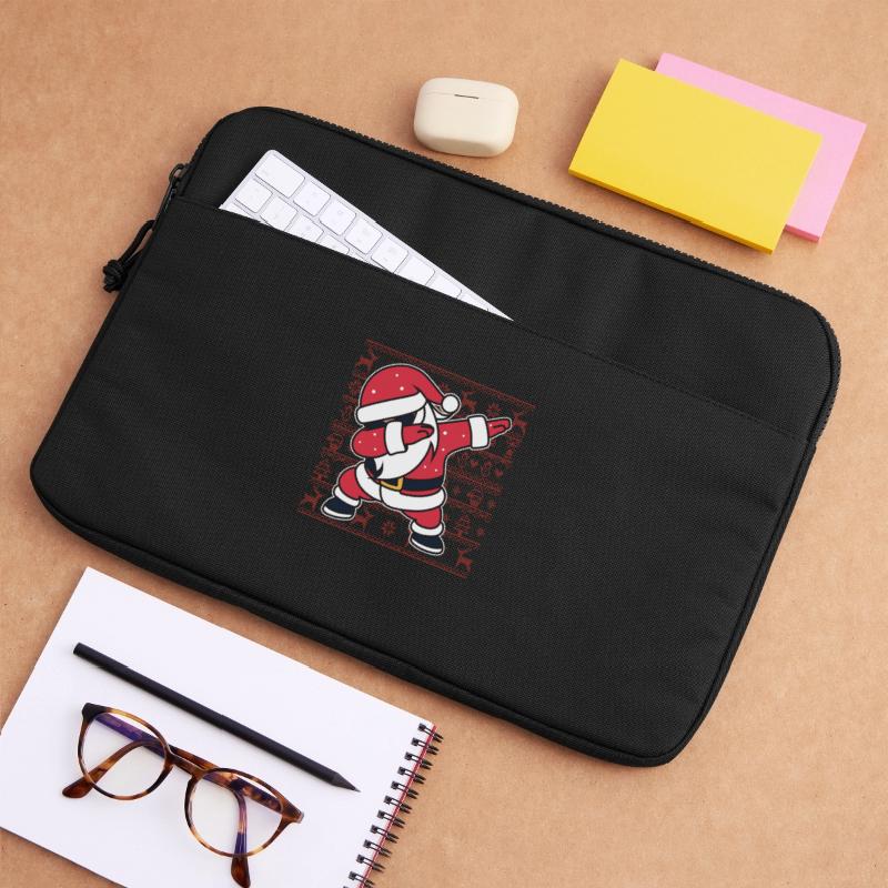 Weihnachts-Hässlicher Pullover Dab Santa's Weihnachtsgeschenk Laptoptasche 15"