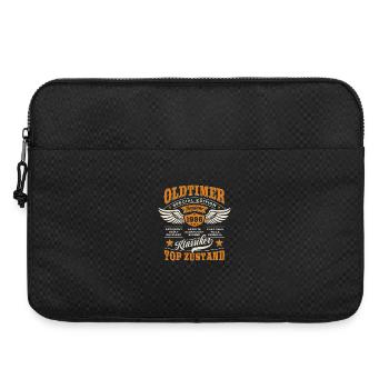 Oldtimer Modell 1986 | Geburtstag Geschenk - Laptoptasche 15" - Schwarz - Vorne