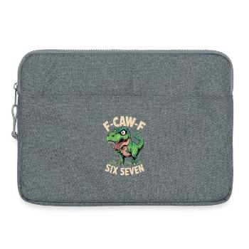 F-CAW-F Six Sept Dinos - Sacoche pour ordinateur portable 15 pouces - gris chiné - Devant
