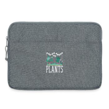 Garten- Und Pflanzenliebhaber Geschenke - Laptoptasche 15" - Grau meliert - Vorne