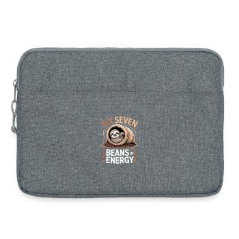 Six Seven Beans Energy - Sacoche pour ordinateur portable 15 pouces - gris chiné - Devant