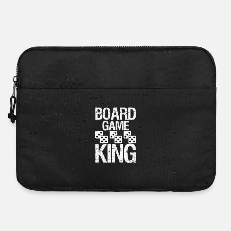 board game king - Laptoptasche 15" - Schwarz