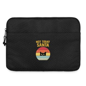 Es ist nicht heute Weihnachtsgeschenk Humor-Katze - Laptoptasche 15" - Schwarz - Vorne