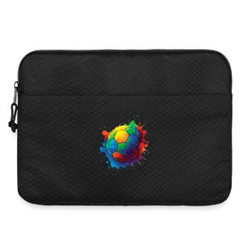Ballon de Football Color Splash Multicolore - Sacoche pour ordinateur portable 15 pouces - noir - Devant