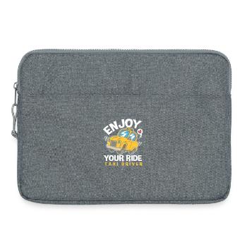 Taxi Taxi Driver - Laptop bag 15" - heather grey - Front