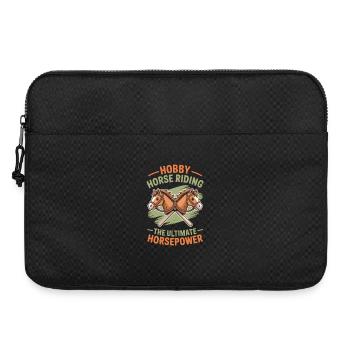 Hobby Horsing Steckenpferd - Laptoptasche 15" - Schwarz - Vorne