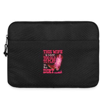 Ehefrau eines Bauern Mutter - Laptoptasche 15" - Schwarz - Vorne