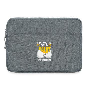 Balut Philippines - Laptop bag 15" - heather grey - Front