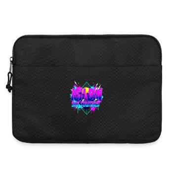 I Am the Cityscape - néon synthwave rétro des années 80 - Sacoche pour ordinateur portable 15 pouces - noir - Devant