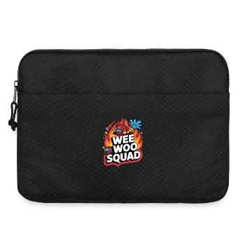 Divertissement en voiture de camion de pompiers de la Wee Woo Squad - Sacoche pour ordinateur portable 15 pouces - noir - Devant