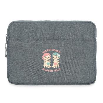 Ancient Love Mythology Romance Vintage - Laptop bag 15" - heather grey - Front