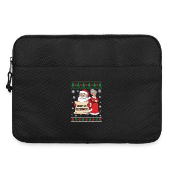 Naughty List The Patriarchy - Laptop bag 15" - black - Front