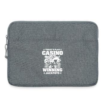 Jeu Casino Casino - Sacoche pour ordinateur portable 15 pouces - gris chiné - Devant