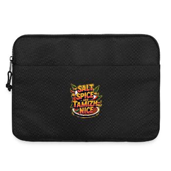 Tamil Tamilisch Sri Lanka Salt Spice And Tamizh - Laptoptasche 15" - Schwarz - Vorne
