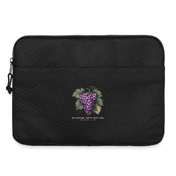 Vintage Grapes - Laptop bag 15" - black - Front