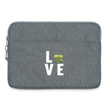 Mantes religieuses Mantes religieuses - Sacoche pour ordinateur portable 15 pouces - gris chiné - Devant
