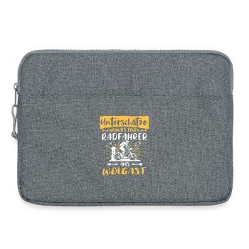 Wolgast Cyclists Wolgaster - Sacoche pour ordinateur portable 15 pouces - gris chiné - Devant